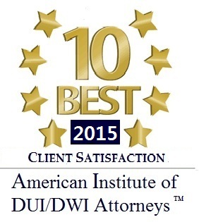 10 Best DUI Attorney - Award 2015
